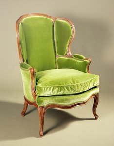 Poltrona bergère francese, c.1725
